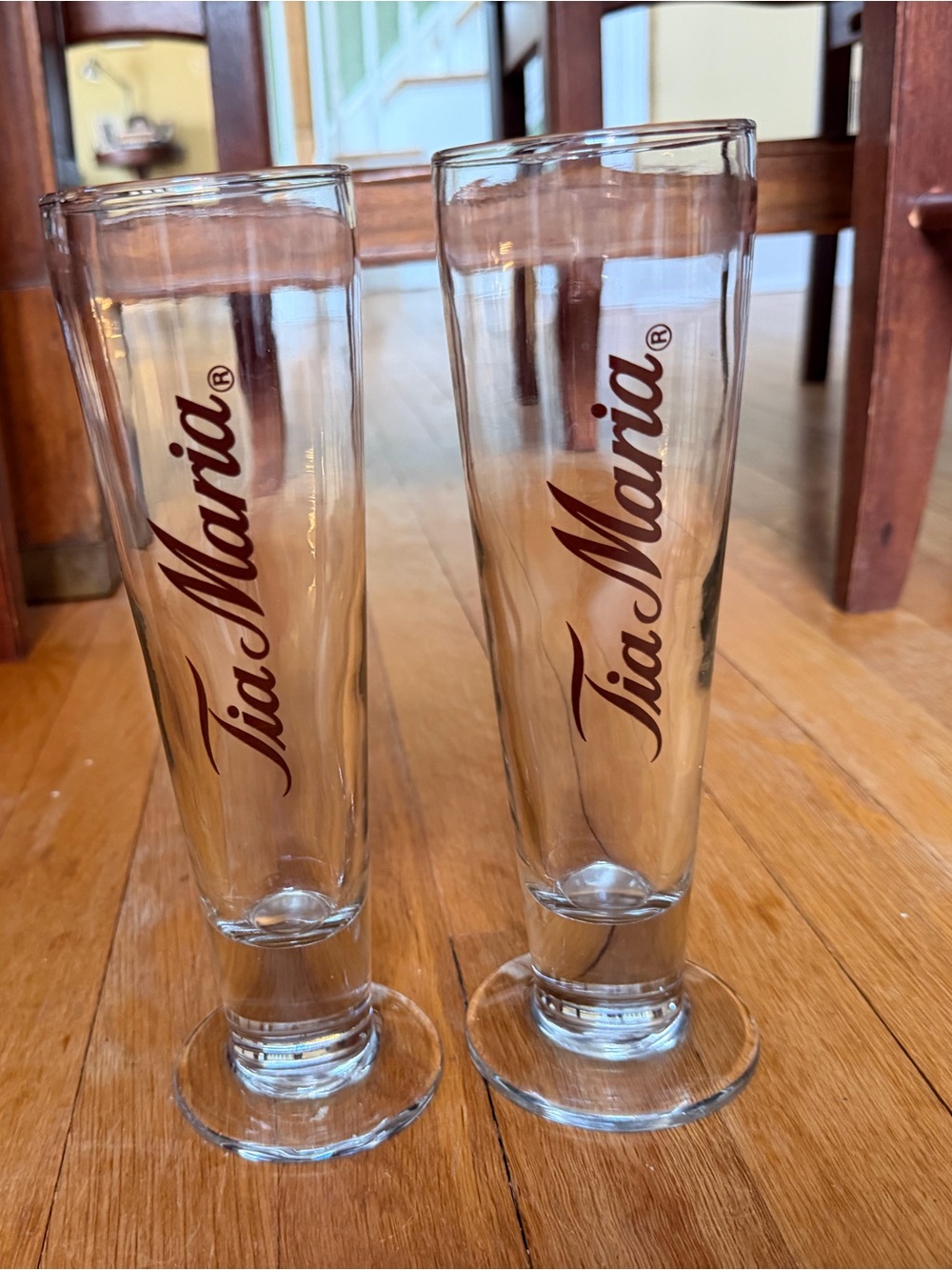 Tia Maria Pilsner Glasses Set of Two